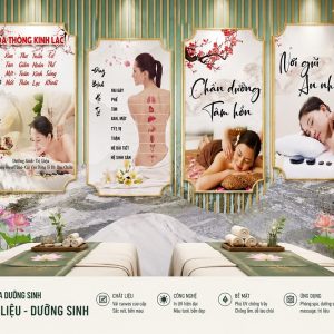 Tranh dán phòng spa dưỡng sinh thư giãn trị liệu 3d - sp14820261