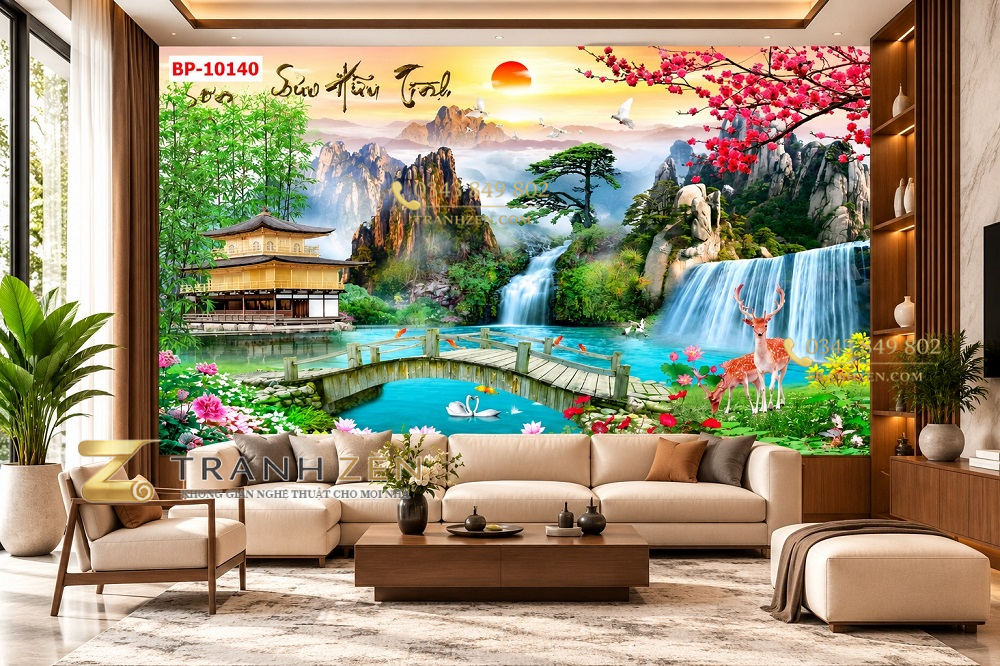 Tranh_son_thuy_dan_tuong_phong_khach_nui_non_thac_nuoc_cau_go_hoa_dao_bp_10140
