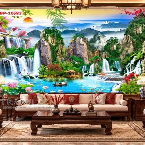 Tranh_son_thuy_dan_tuong_phong_khach_nui_non_thac_nuoc_ho_sen_bp_10583
