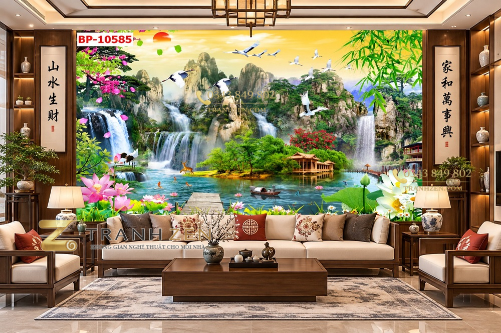 Tranh_son_thuy_dan_tuong_phong_khach_nui_non_thac_nuoc_ho_sen_hac_trang_bp_10585