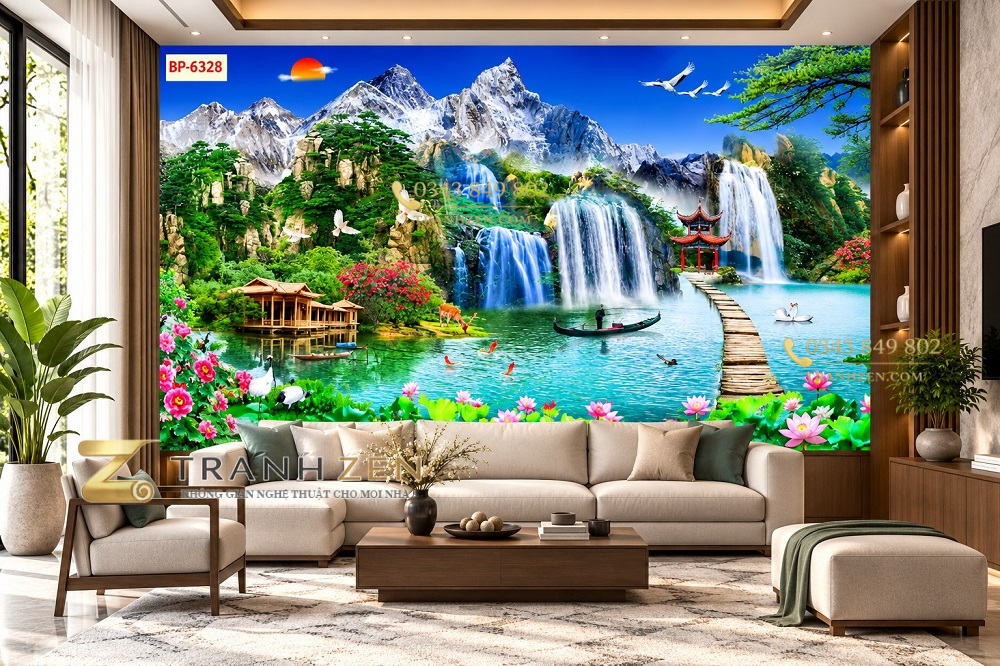 Tranh_son_thuy_dan_tuong_phong_khach_nui_tuyet_thac_nuoc_ho_sen_bp_6328